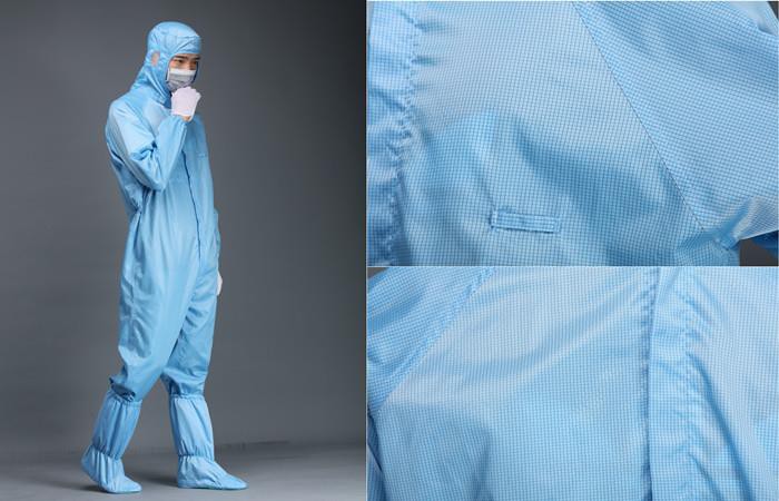 ESD blauwe overall